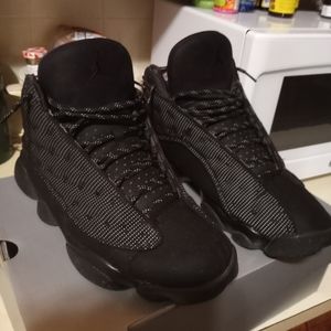 Mens Jordan's Black Cats size 11.5